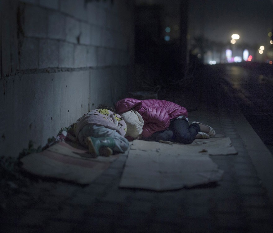 Ralia y Rahaf, de 7 y 13 años, Beirut