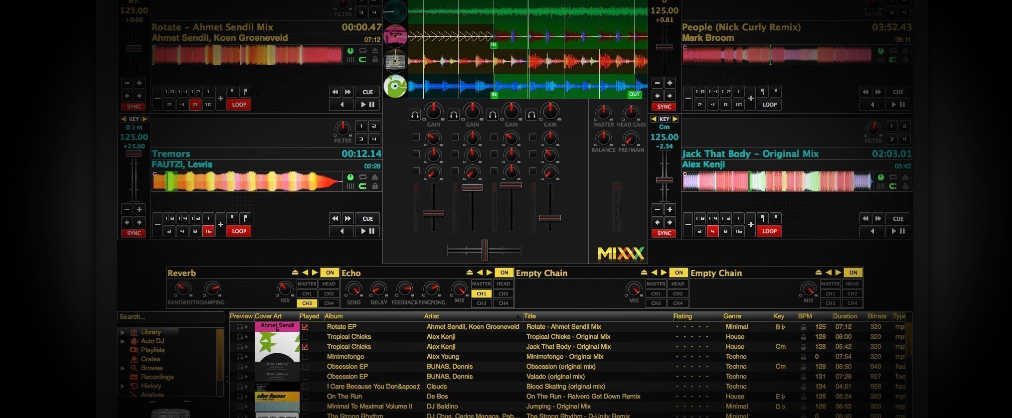 4) Mixxx