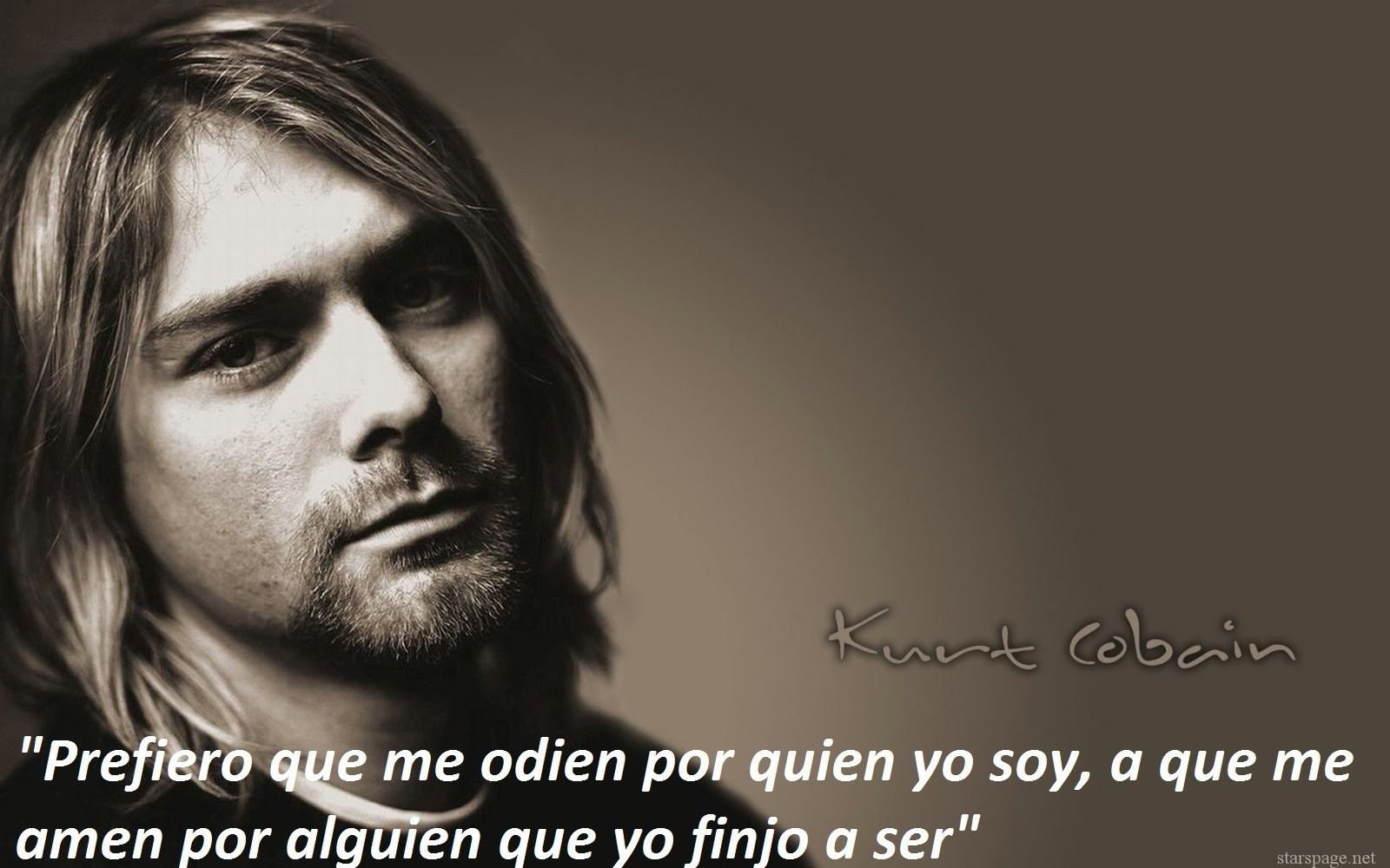 Prefiero que me odien por lo que soy a que me amen por lo que nunca seré